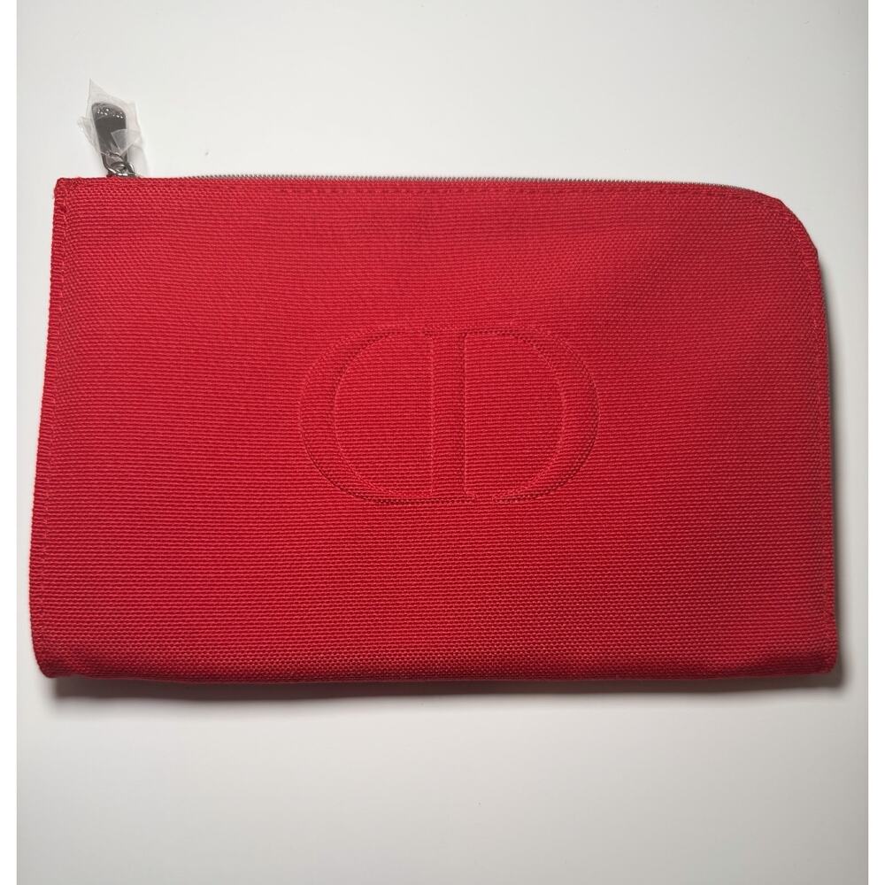 New Authentic DIOR Cosmetic Makeup Bag Case Storage Bag Travel Pouch VIP Gift